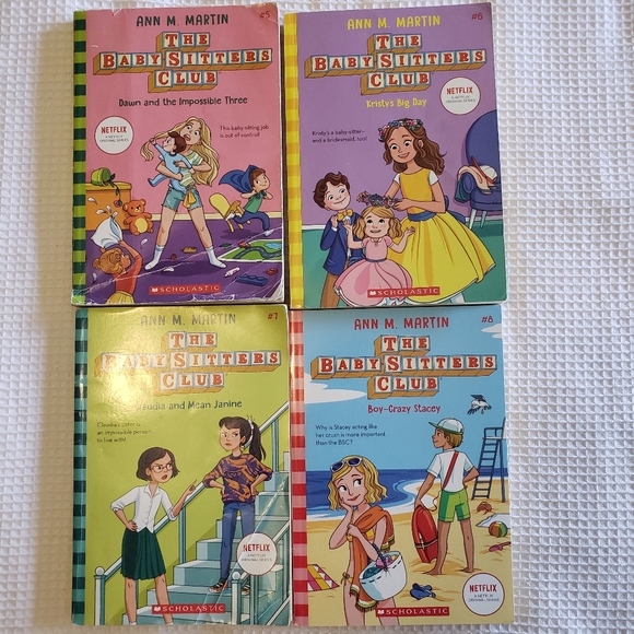 COPY - 16 x The Baby-Sitters Club Chapter Books #1-16 By Ann Martin Netflix Ser… - Picture 4 of 9